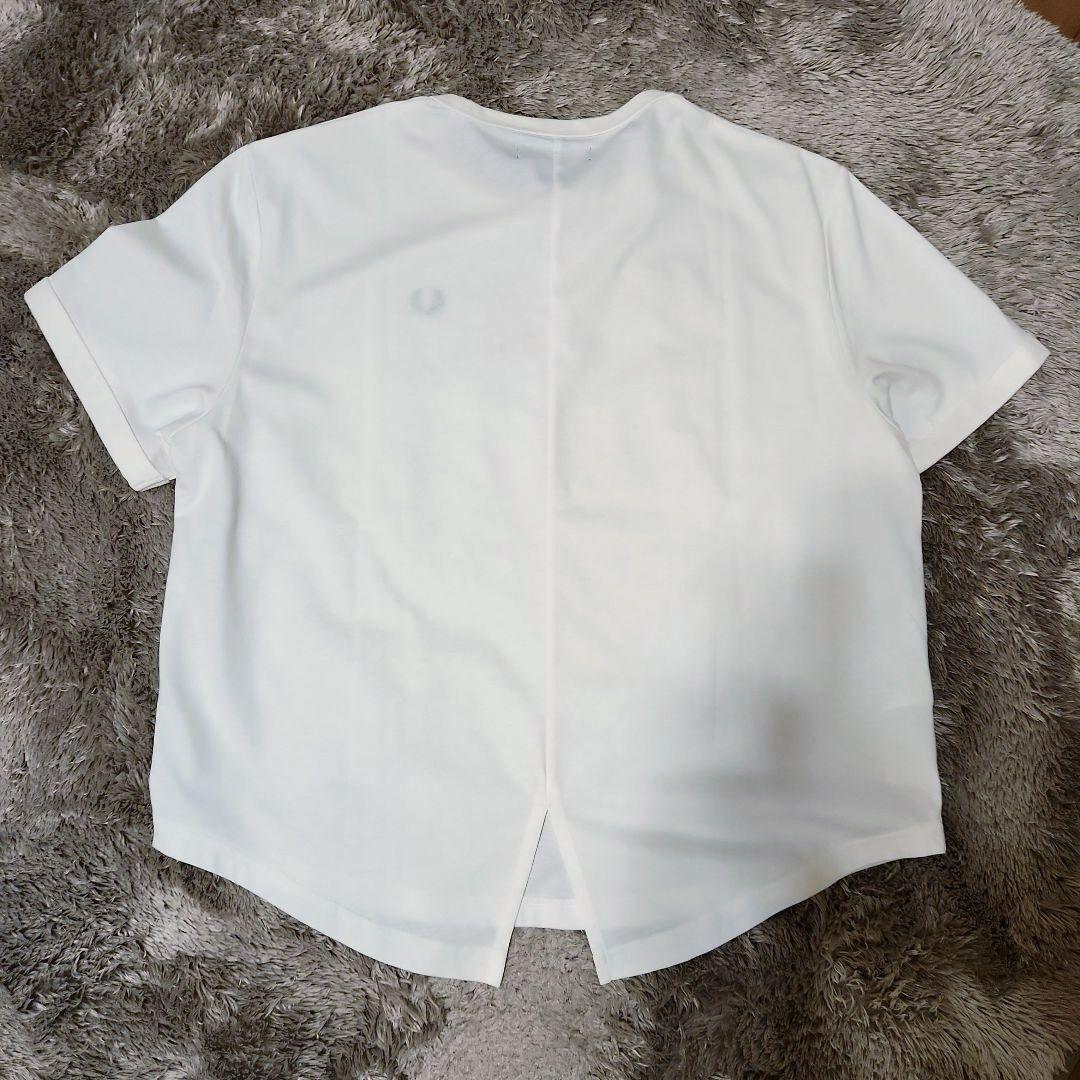 試着のみ 美品 フレッドペリー フィッシュテール ヘム Tシャツ