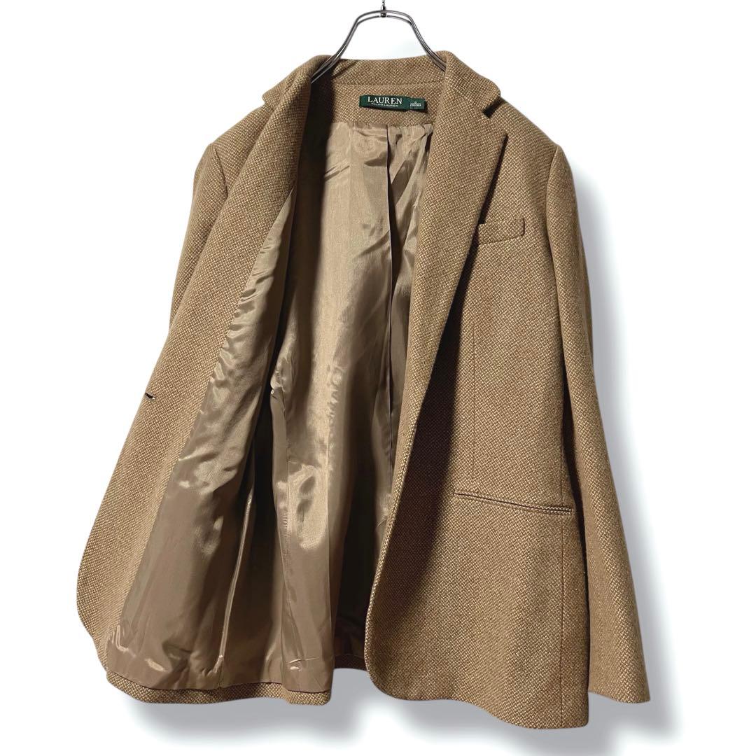 国内正規品❤️シルクブレンド❤️ローレンラルフローレン ウールジャケット ツイード