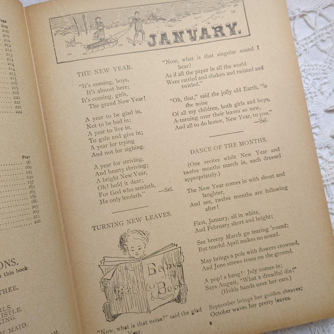 稀少1902アンティーク絵本 児童書 洋書 ヴィクトリアン ジャンクジャーナル