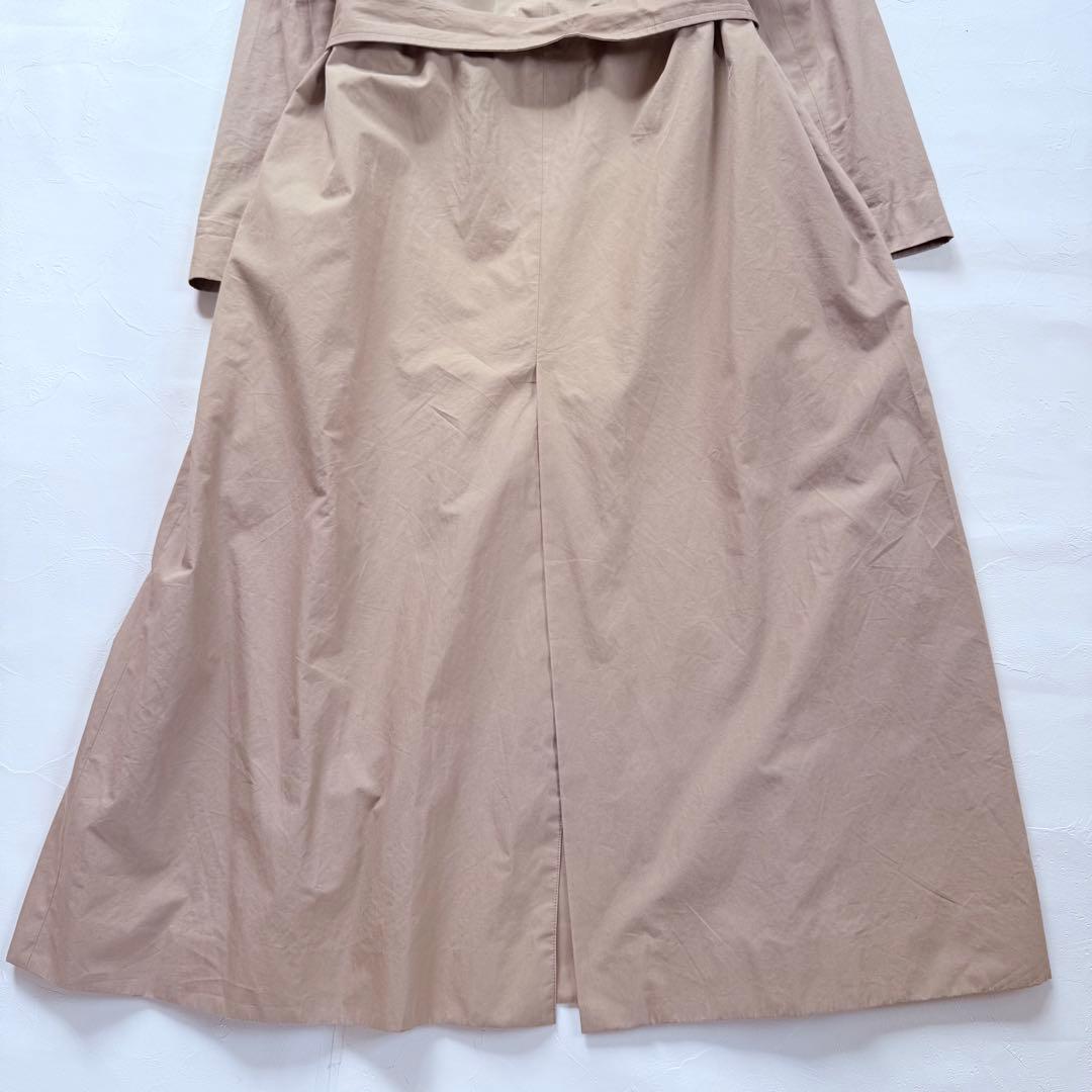 【良品】ドゥーズィエムクラス　ロングトレンチコート　リジェール　ベルト付