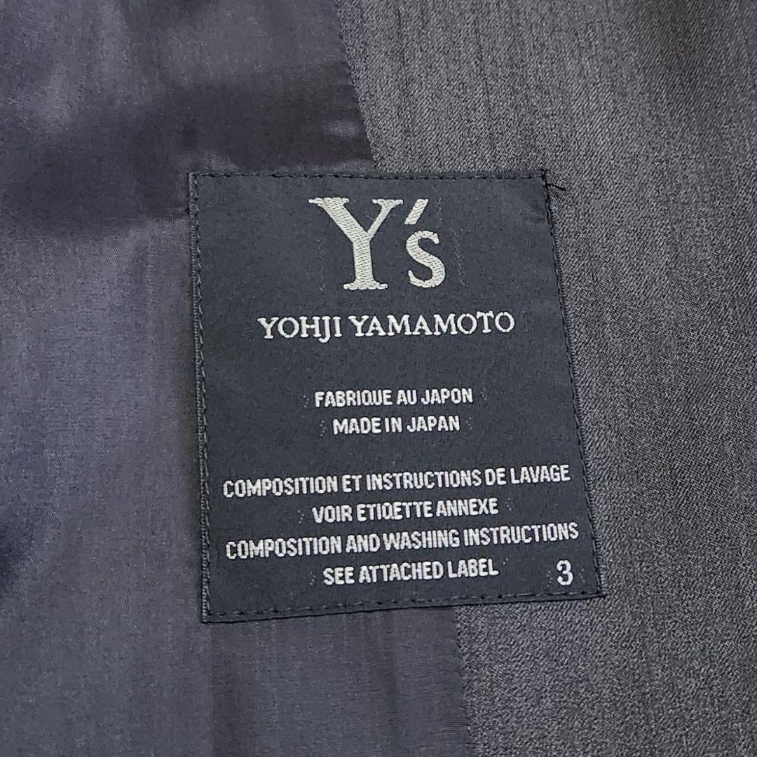 【極美品】Y's ワイズ ヨウジヤマモト 2021SS テーラードジャケット