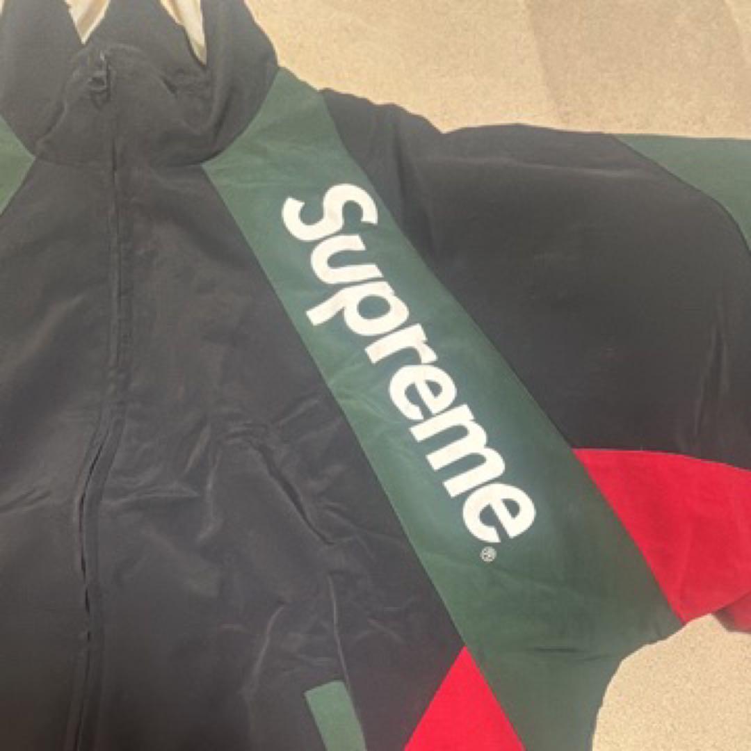 supremeパネルトラックジャケット