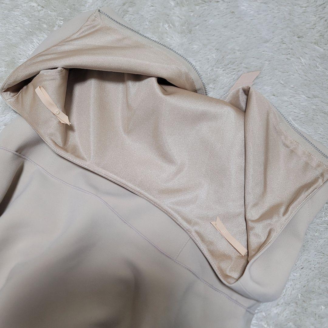 美品✨フォクシーニューヨーク フレアワンピース ベージュ Aライン