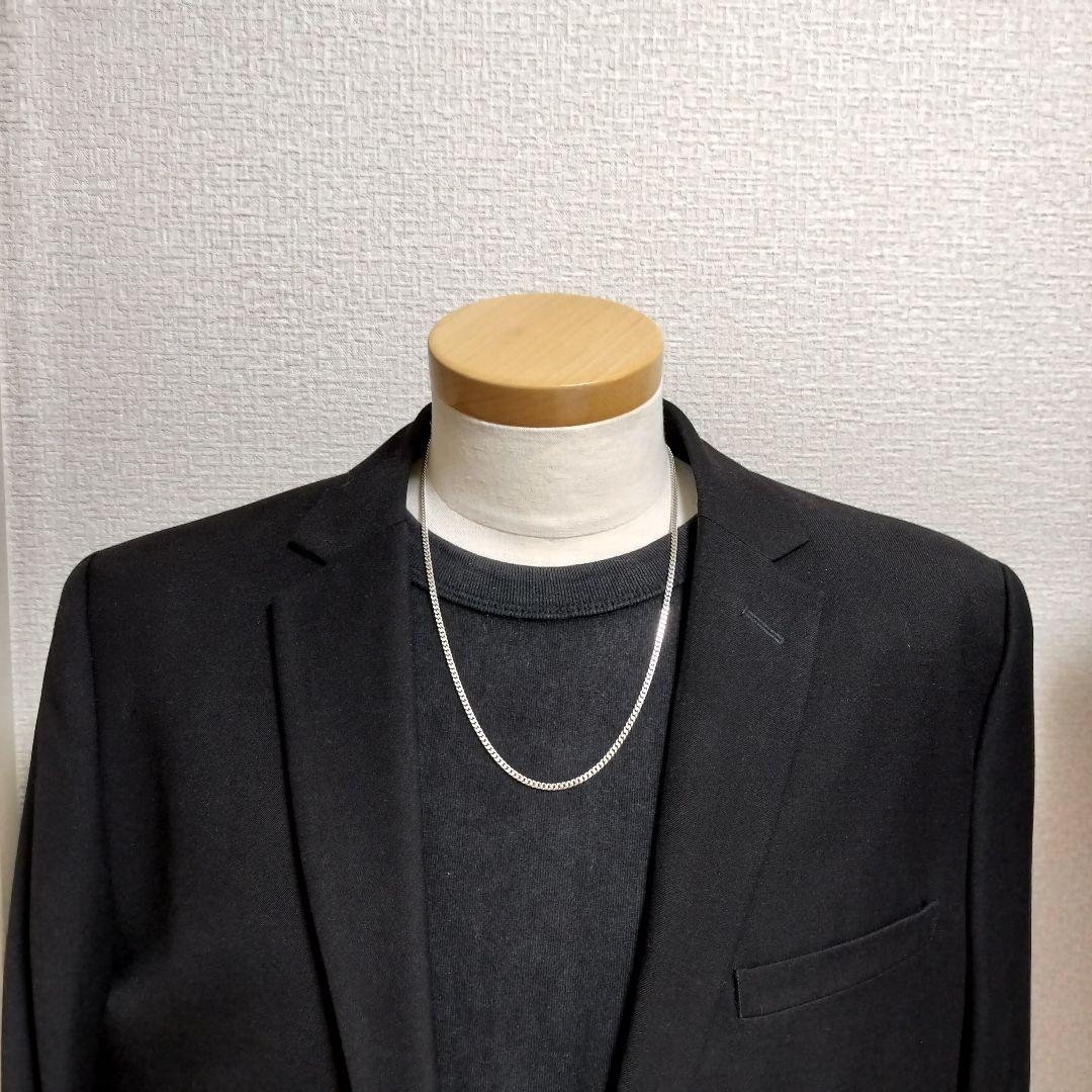 グッチ ネックレス 喜平 キヘイ 55cm シルバー GG GUCCI