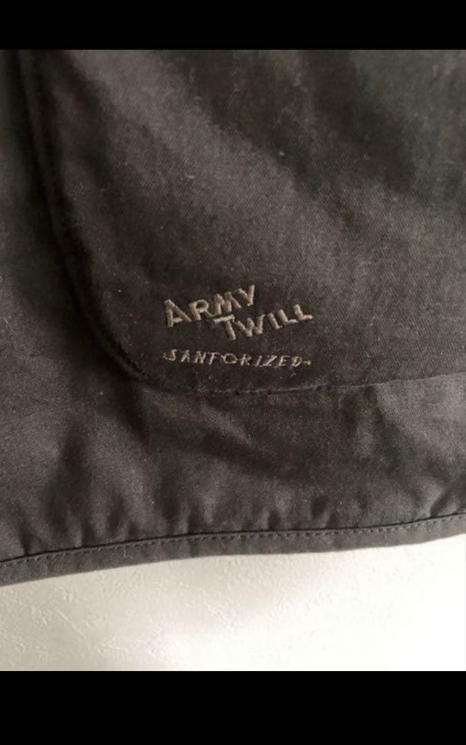 ARMY TWILL リバーシブルボアベスト