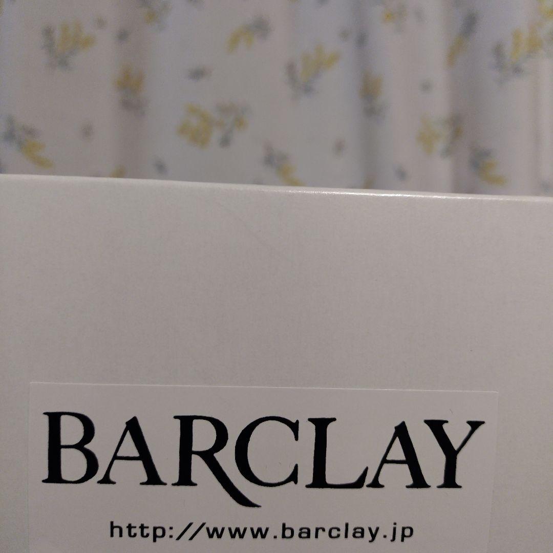 BARCLAYブラックレザー ロングブーツ