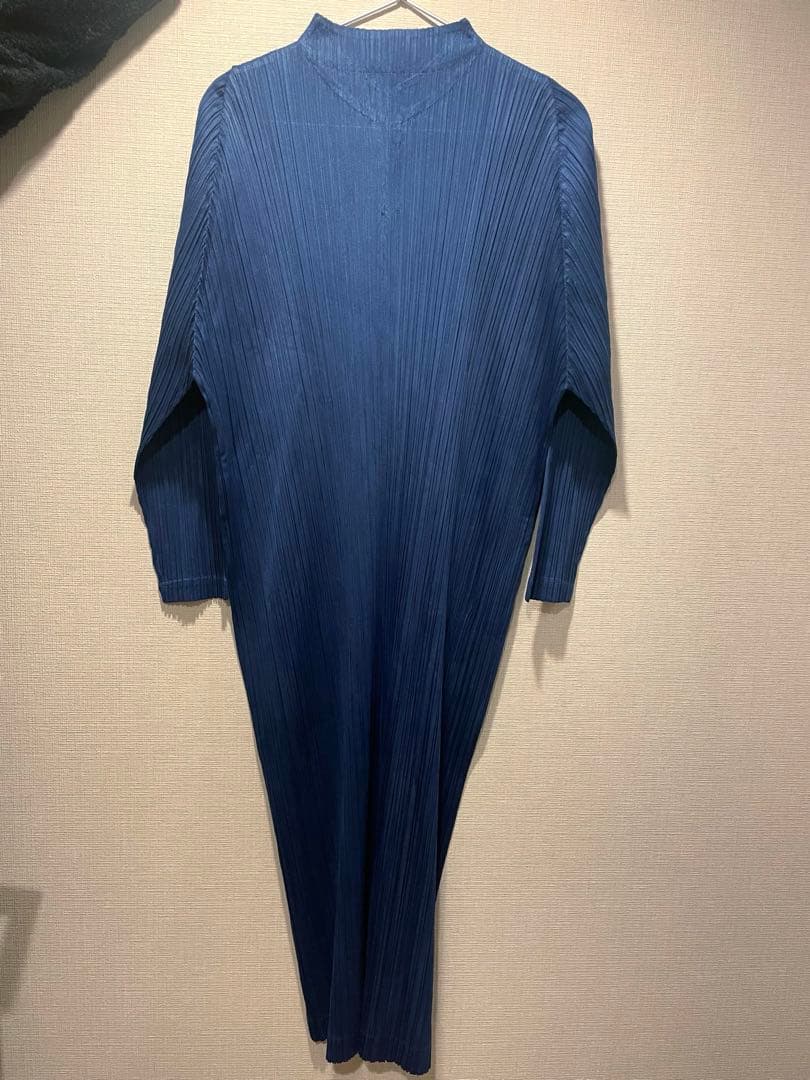 pleats please チャイナカラー ワンピース