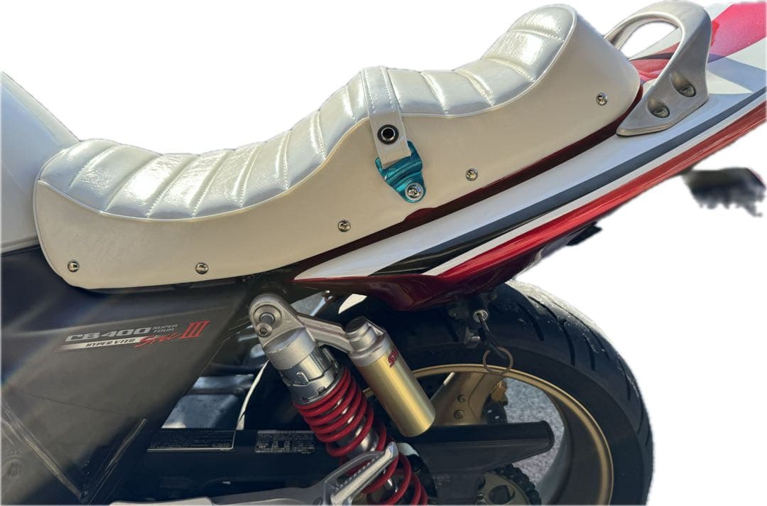 即日発送　cb400sf タックロールシート nc39 nc42 ホワイト