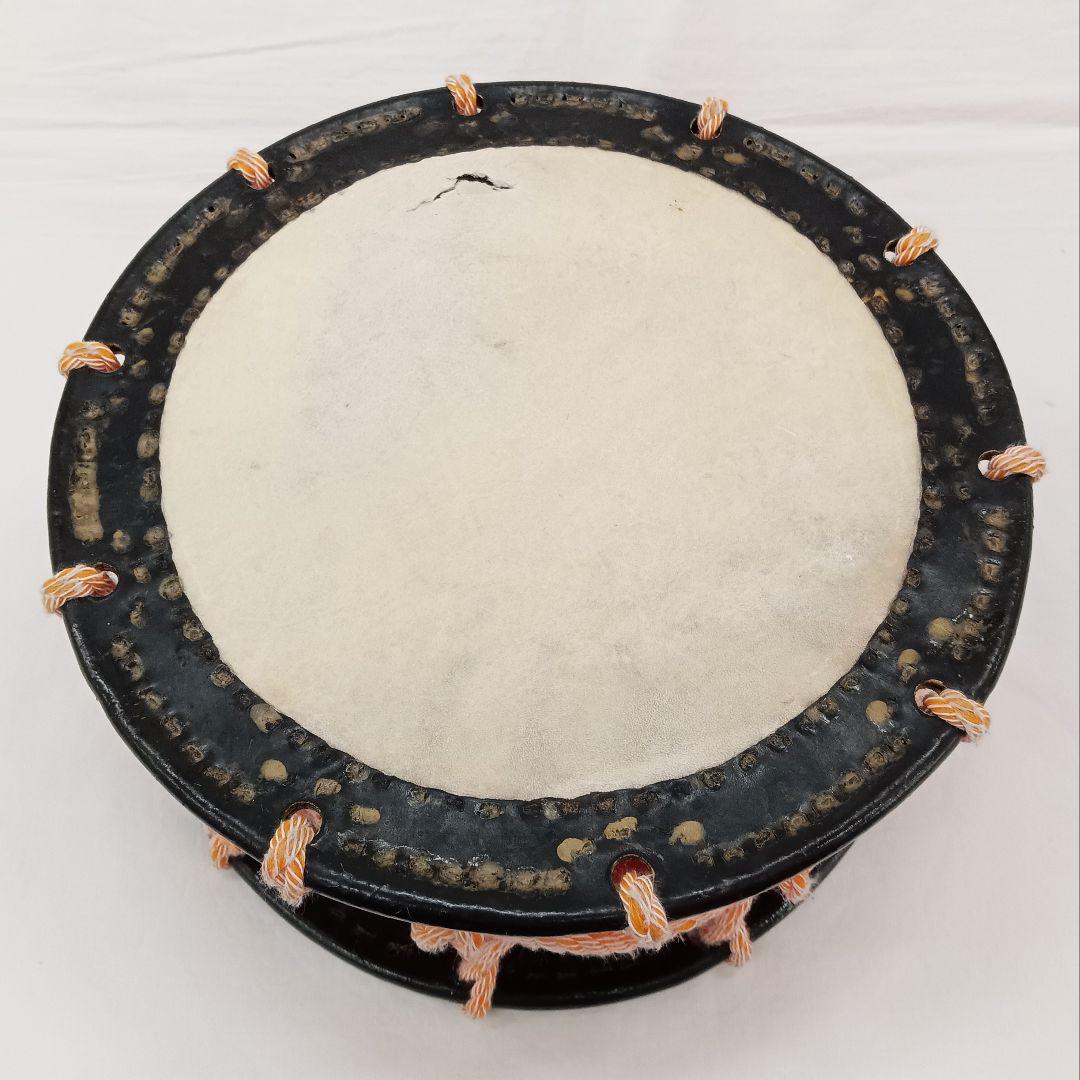 締太鼓 和太鼓 直径約28cm 厚さ約13cm