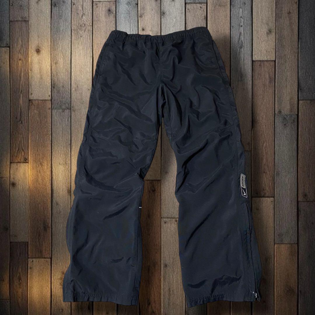 よ*か様 レア00'sNIKE Bauer ナイキ バウアー ナイロンパンツ M