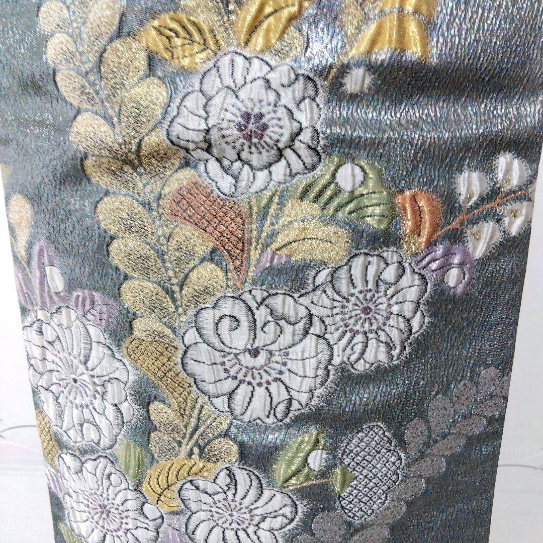【高級辻が花中古品帯リメイク】和楽器　琴　油単　ゆたん