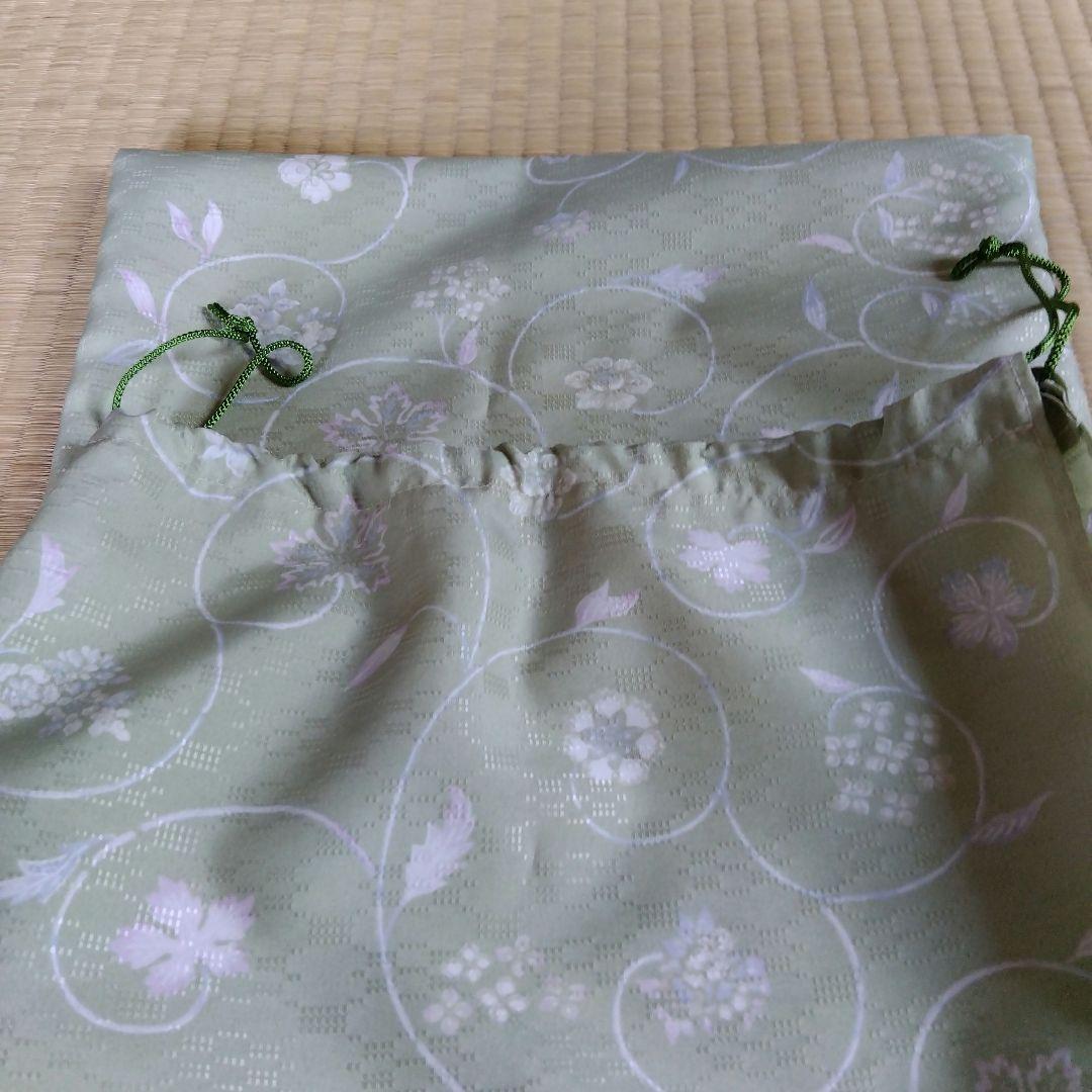 【高級辻が花中古品帯リメイク】和楽器　琴　油単　ゆたん