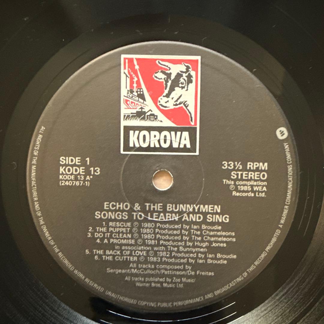 Echo & The Bunnymen – Songs To Learn &…
