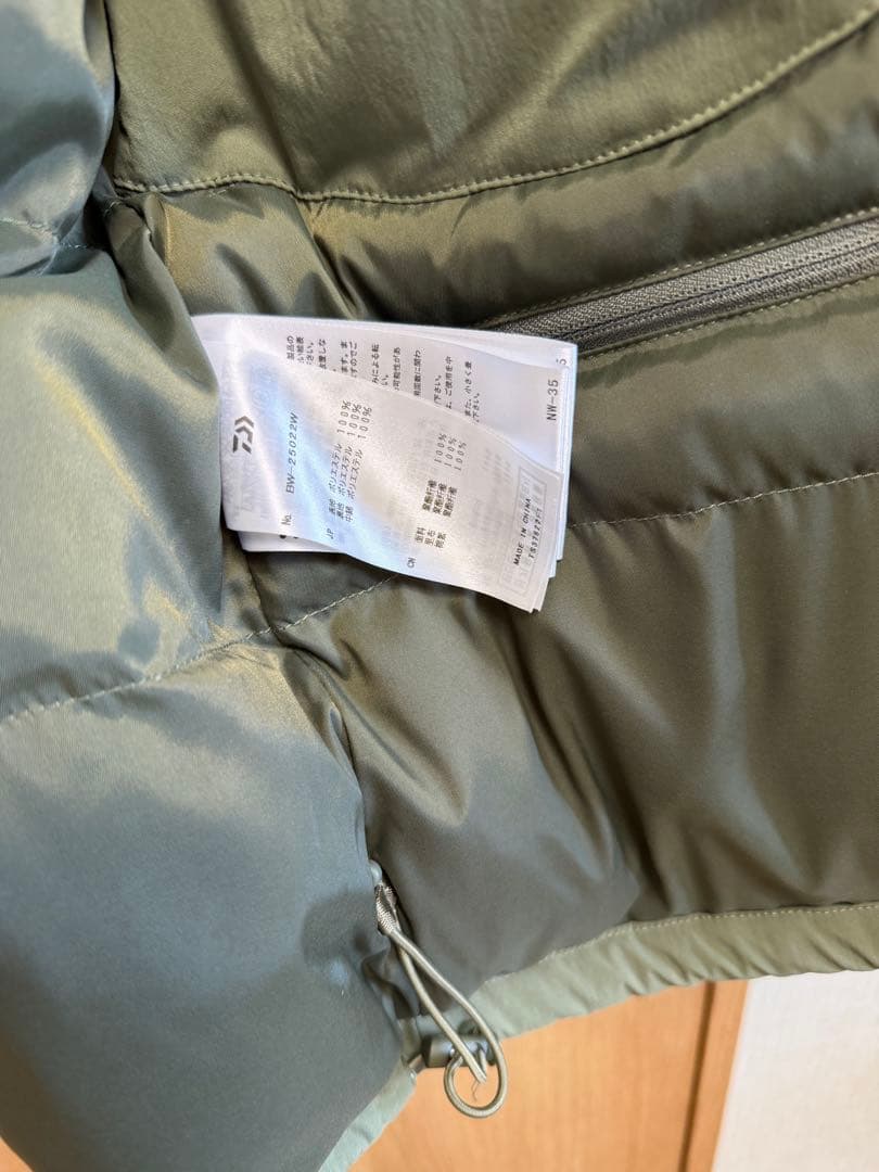 トップス DAIWA PIER39 TECH PADDING MIL VEST