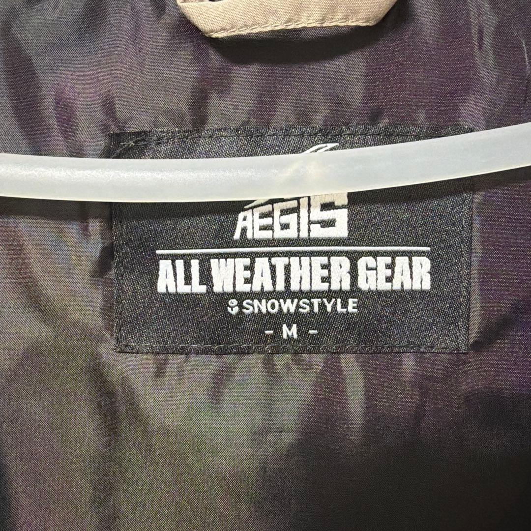 AEGISイージス防水防寒スーツ　スノー スノーキャメル　セットアップ