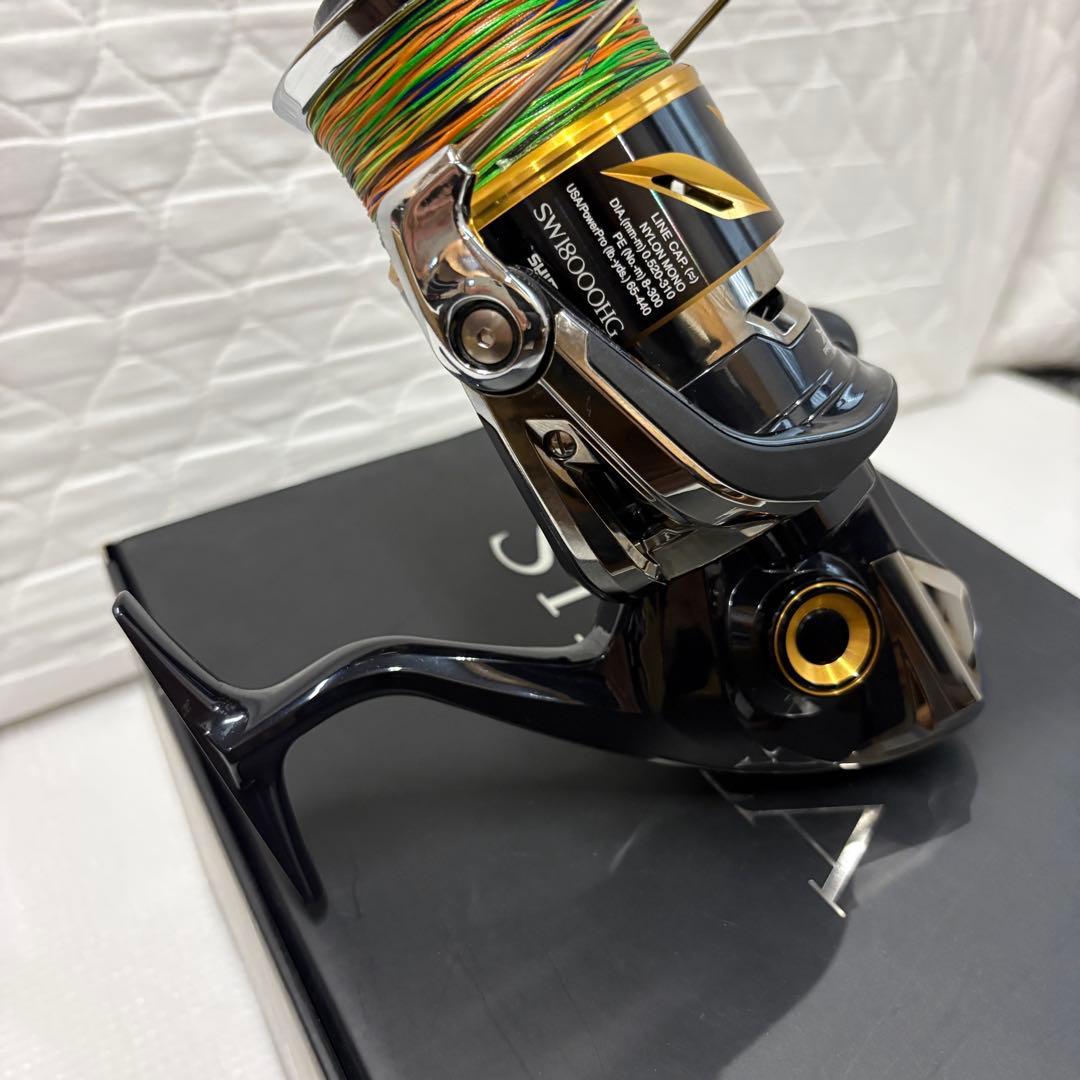 【美品】シマノ 20ステラSW18000 HG リール