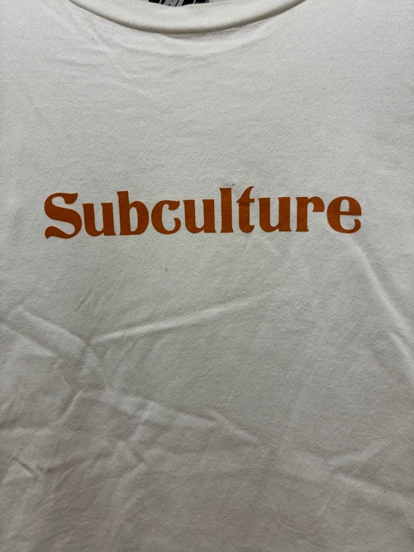 SC サブカルチャー Tシャツ ホワイト