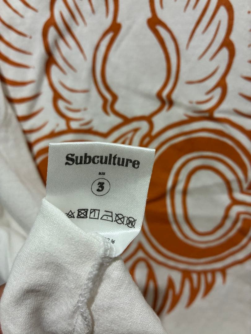 SC サブカルチャー Tシャツ ホワイト