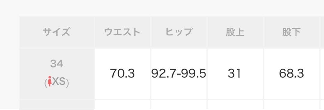 最終お値下げ　ADAM ET ROPE' センターフリンジデニム　34サイズ