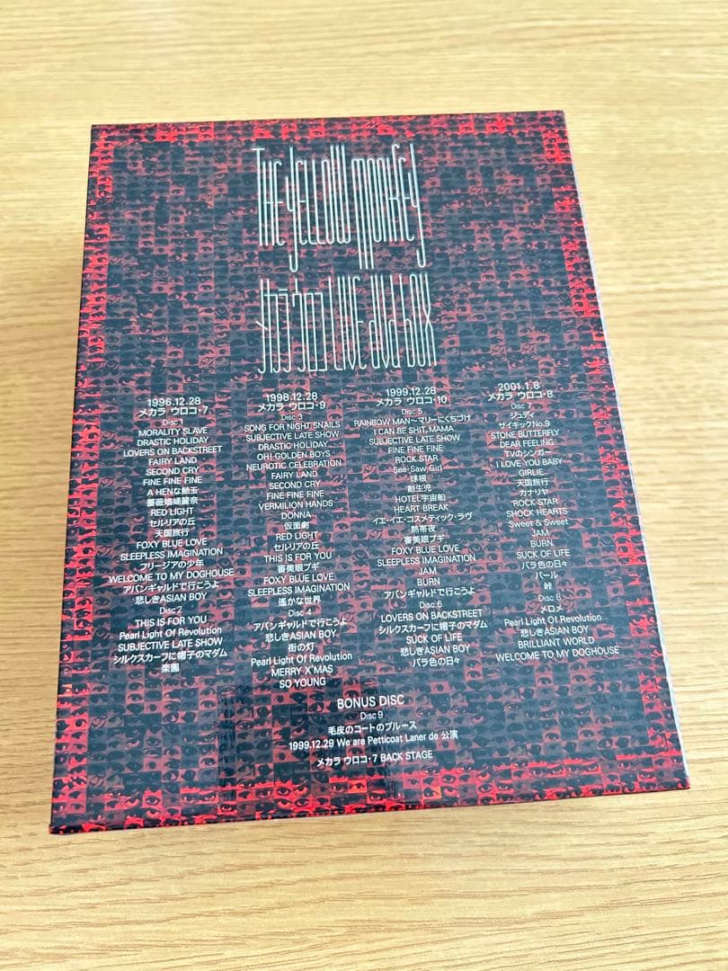 THE YELLOW MONKEY メカラウロコ LIVE DVD BOX