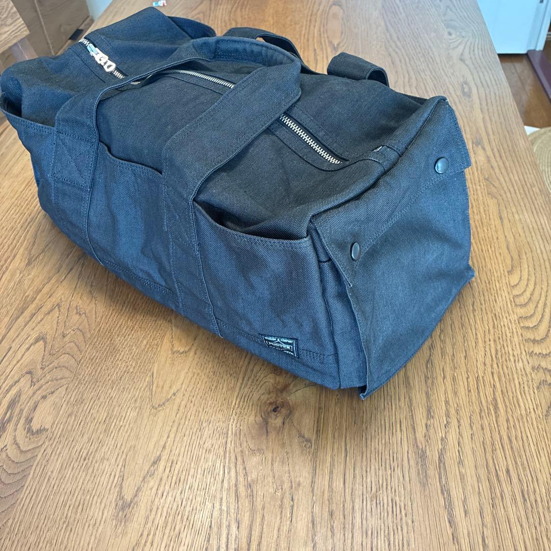 PORTER SMOKY ボストンバッグL ブラック 吉田カバン