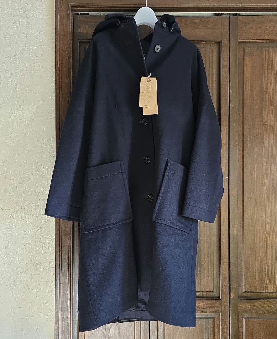 新品　maison de soil フード取外しコート