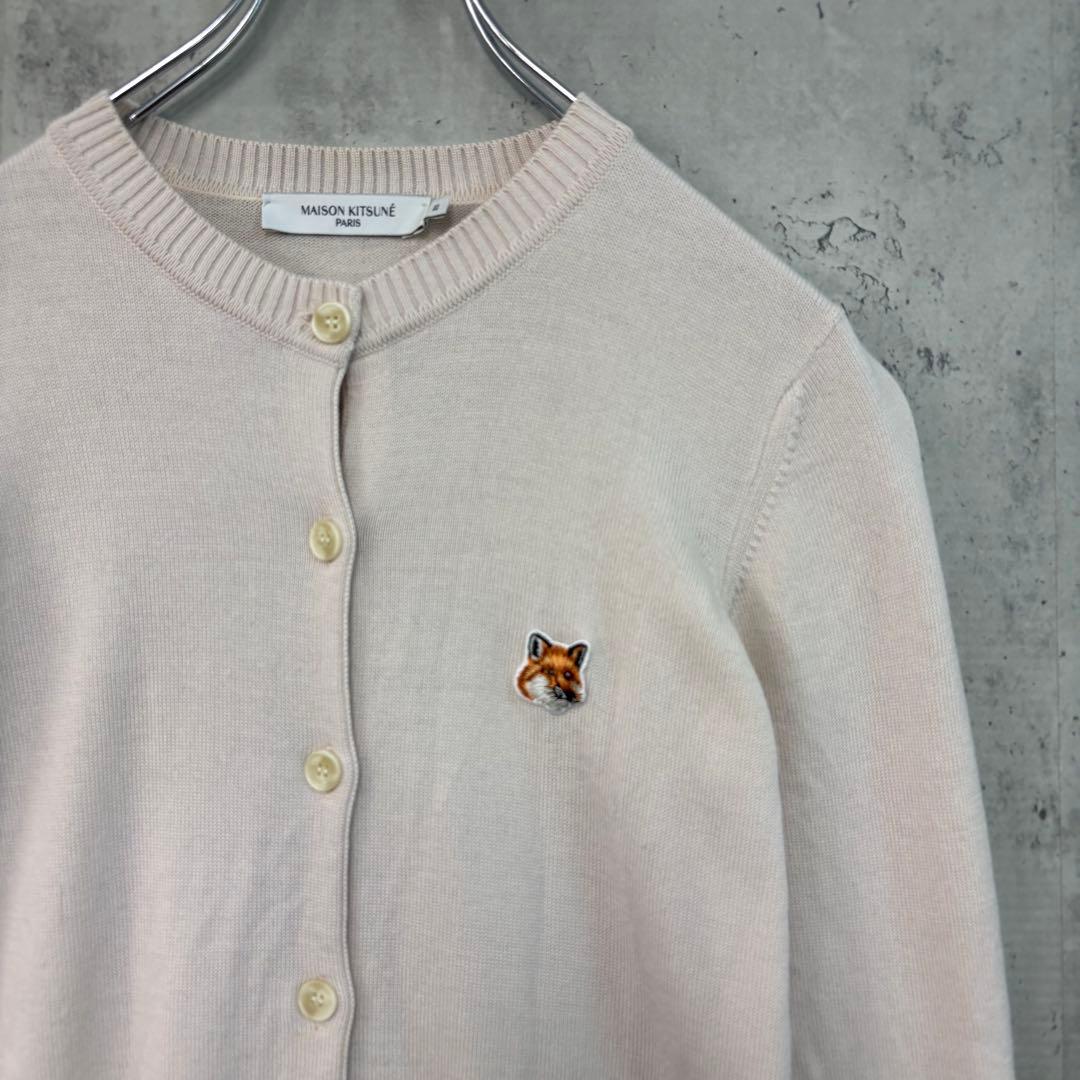 モカル MAISON KITSUNE フォックス ヘッド パッチ カーデ