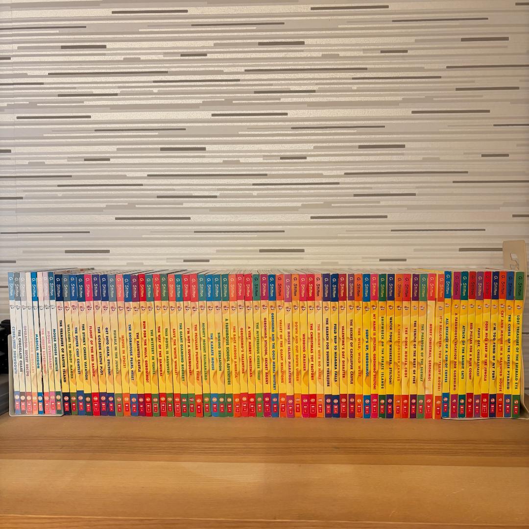 Geronimo Stilton ジェロニモスティルトン 1-68巻セット