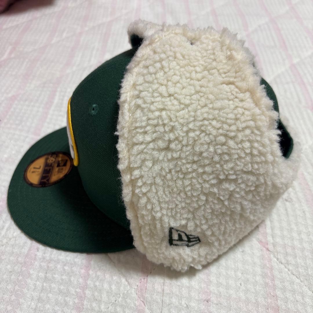 NEWERA THECAP限定 グリーンベイ59FIFTYDog Earキャップ
