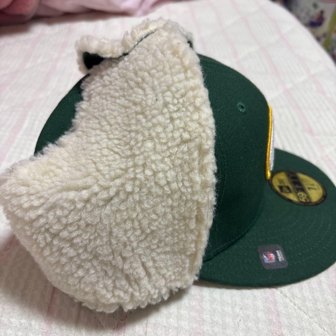 NEWERA THECAP限定 グリーンベイ59FIFTYDog Earキャップ