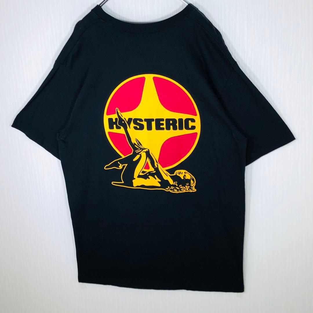 【大人気コラボ】シュプリーム ヒステリックグラマー ピンアップ Tシャツ L 黒