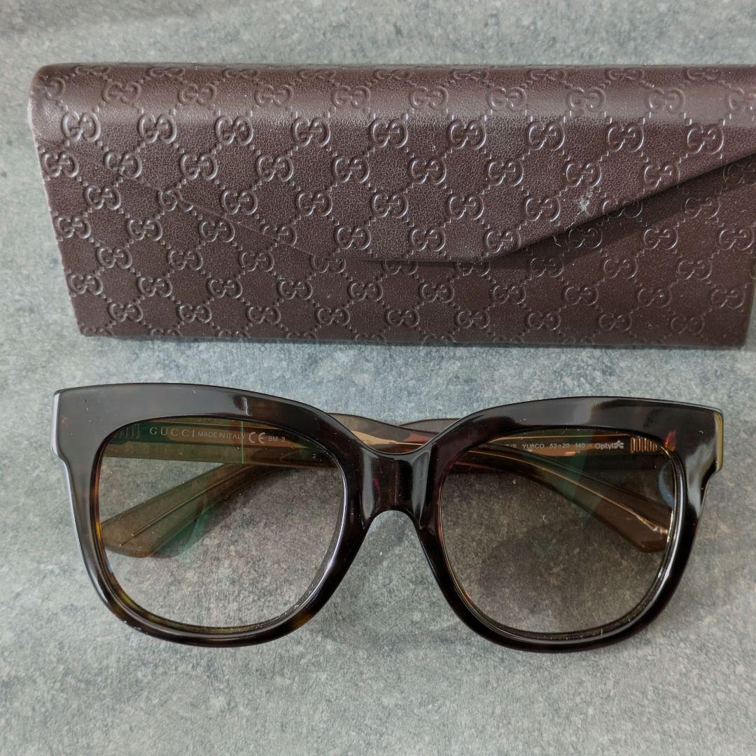 Milk tea【美品】GUCCI レディースサングラス ＆ケース度入り