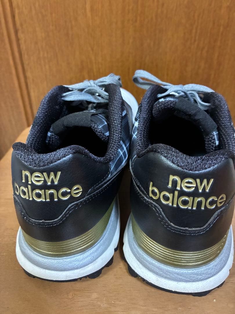 【人気】new balance 574 ゴルフシューズ 25cm