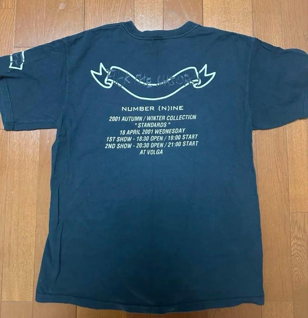 【激レア非売品】ナンバーナイン初期01AW Standard期スタッフ Tシャツ