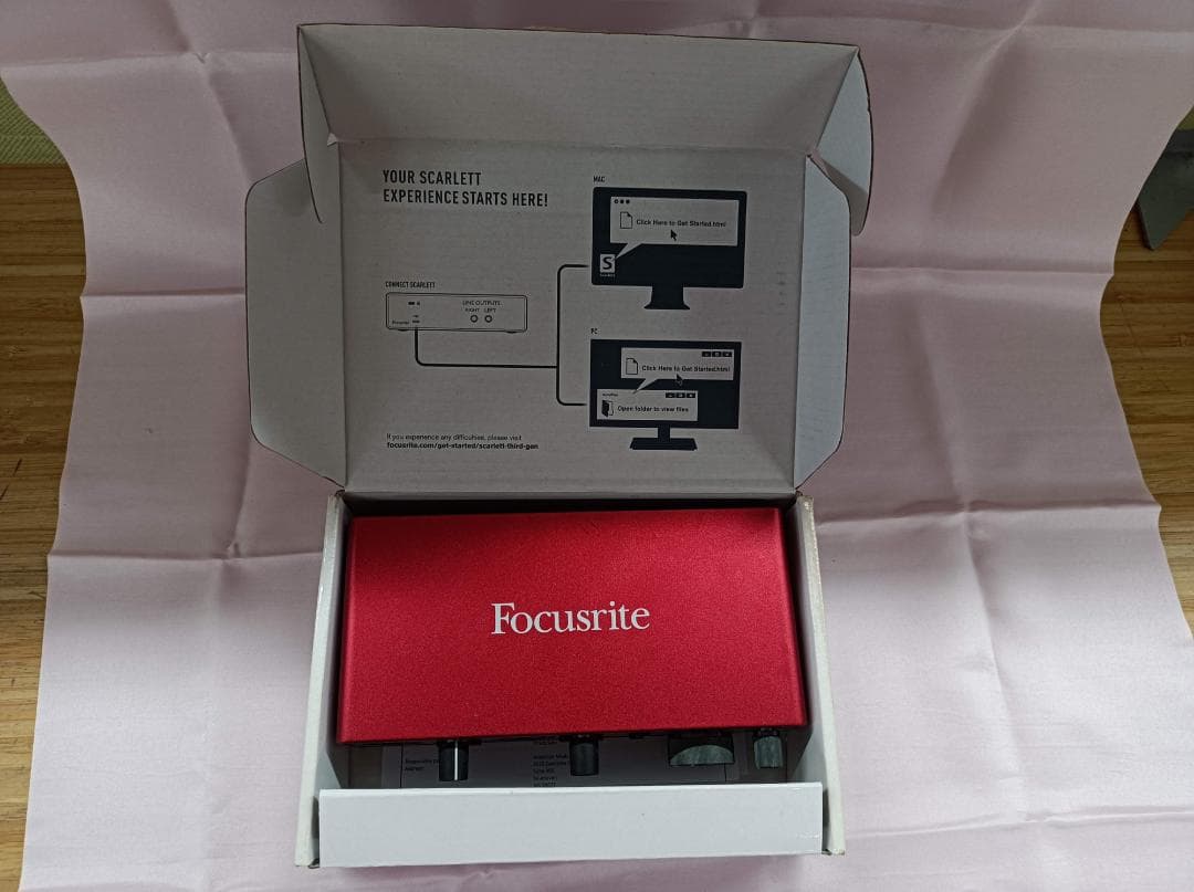 都《HPXXN》Focusrite Scarlett 212 インターフェース
