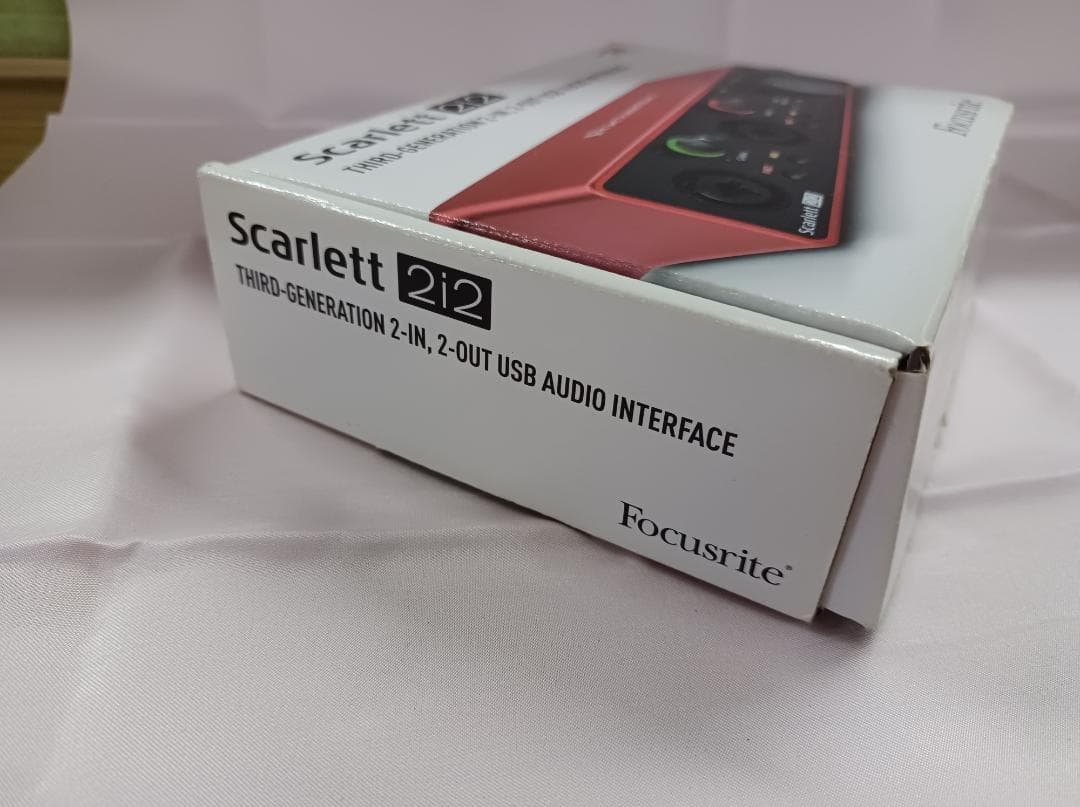 都《HPXXN》Focusrite Scarlett 212 インターフェース