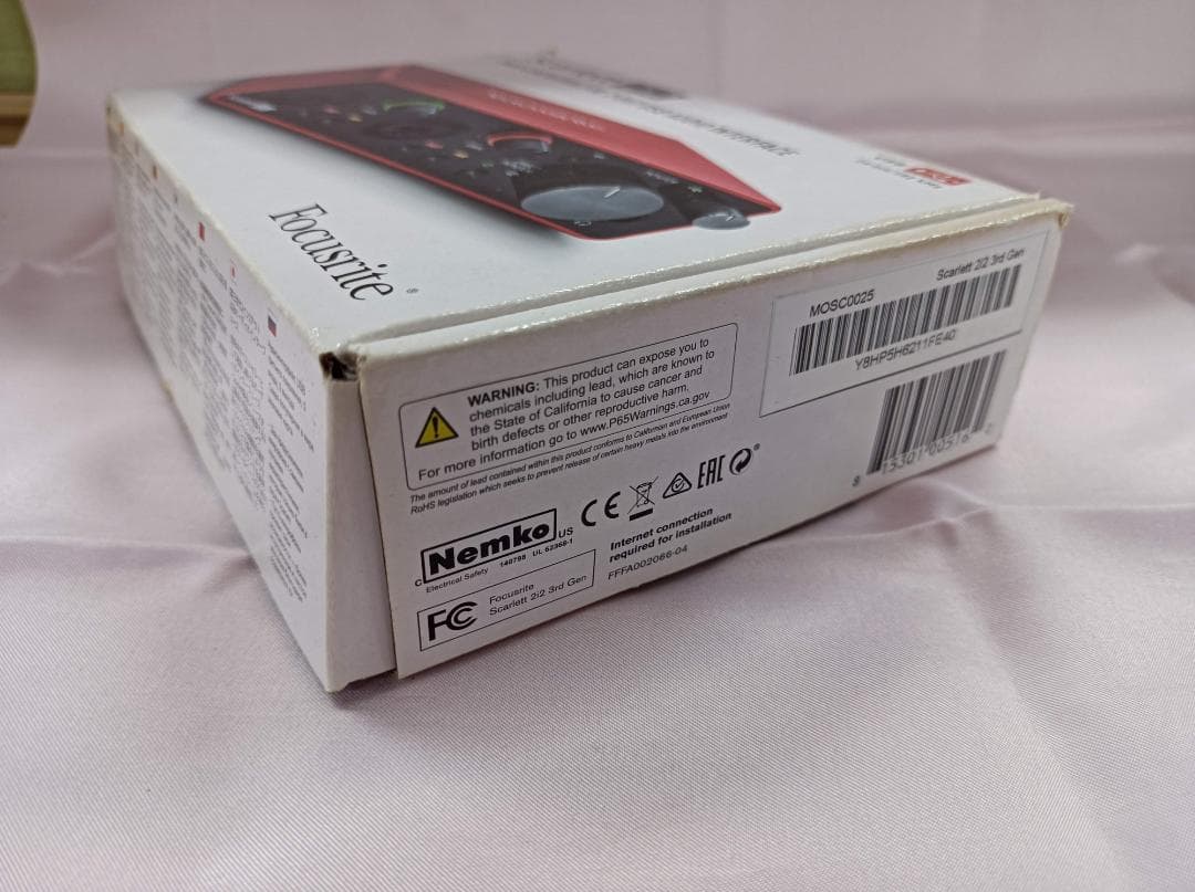 都《HPXXN》Focusrite Scarlett 212 インターフェース