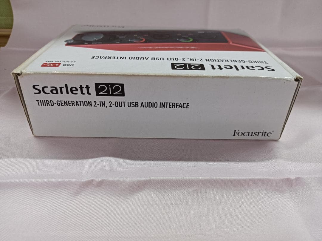 都《HPXXN》Focusrite Scarlett 212 インターフェース