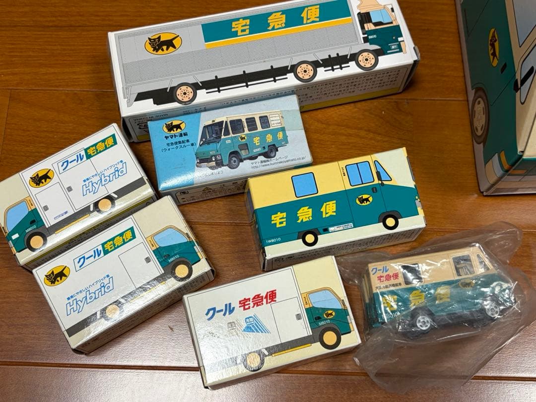 ヤマト運輸ミニカー・ボックスティッシュセット