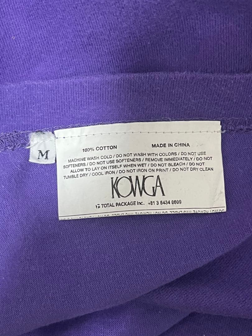 KOWGA Logo T パープル　M