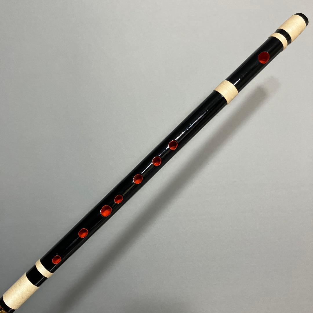 篠笛八本調子 C管 CMR8-227 唄物　ドレミ調　天地糸巻 西洋音階 竹笛