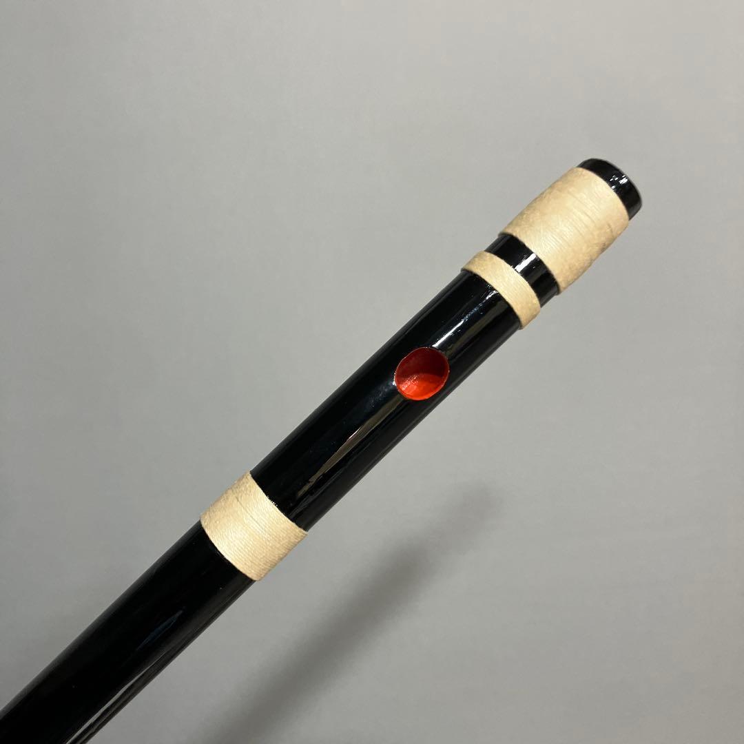 篠笛八本調子 C管 CMR8-227 唄物　ドレミ調　天地糸巻 西洋音階 竹笛