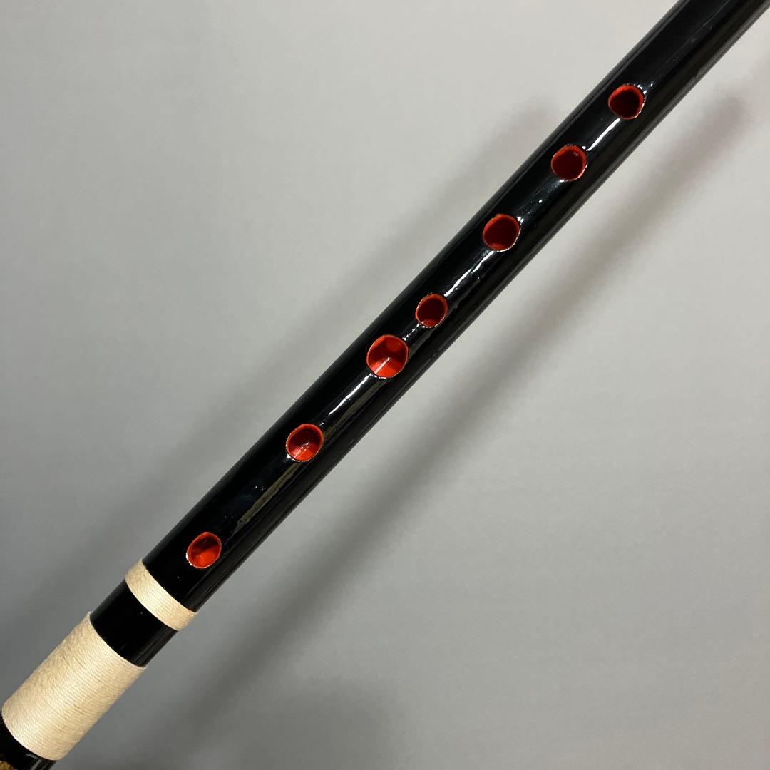 篠笛八本調子 C管 CMR8-227 唄物　ドレミ調　天地糸巻 西洋音階 竹笛