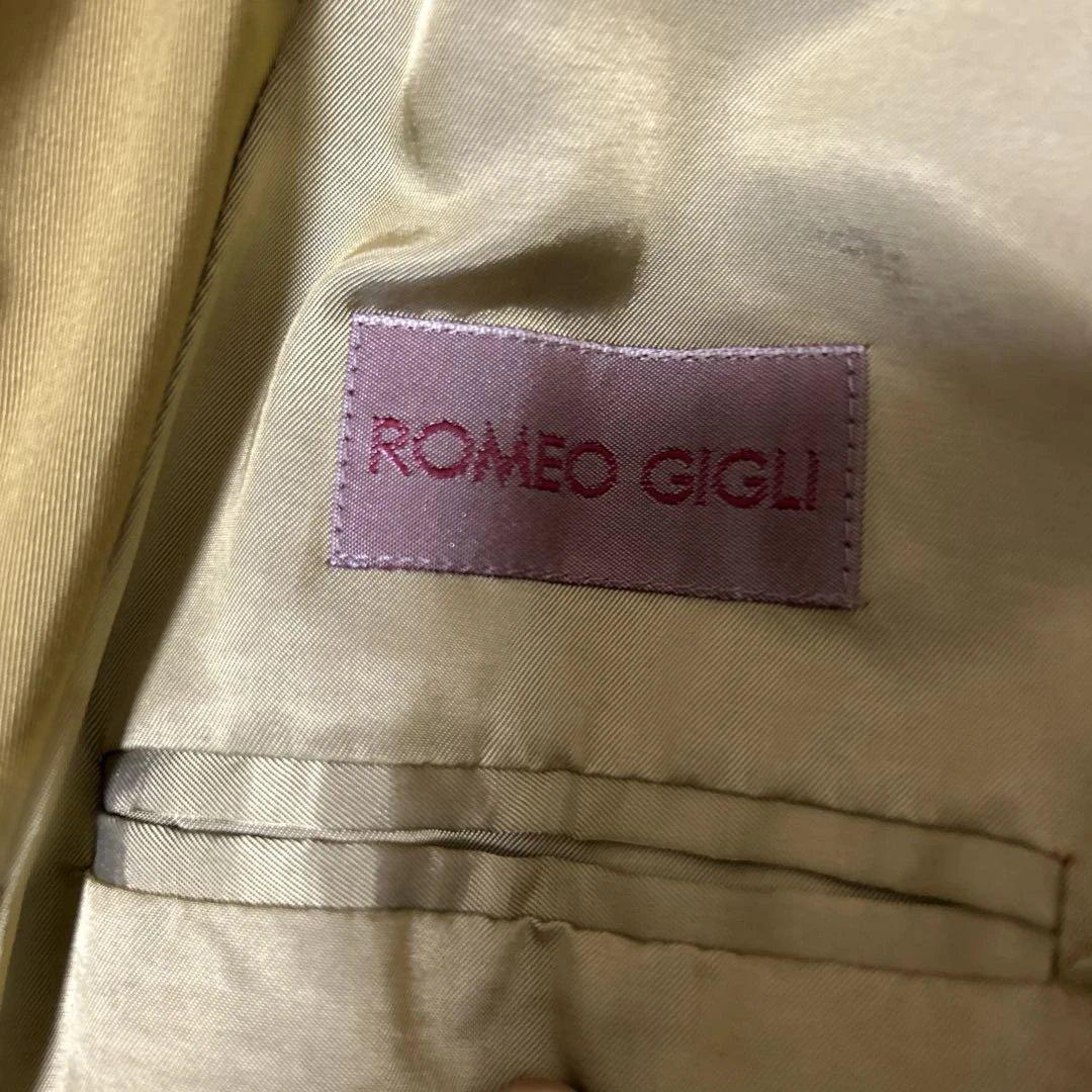 ROMEO GIGLI テーラードジャケット オリーブグリーン