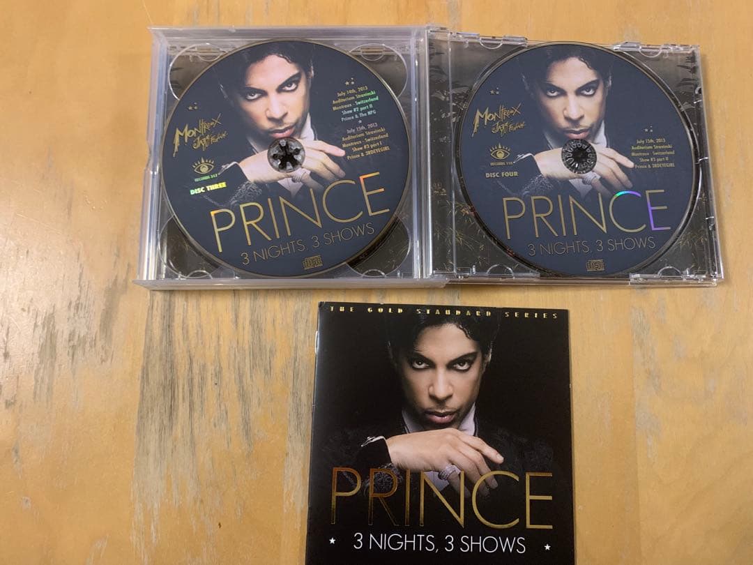 プリンス PRINCE /3 NIGHTS 3 SHOWS /4CD限定盤