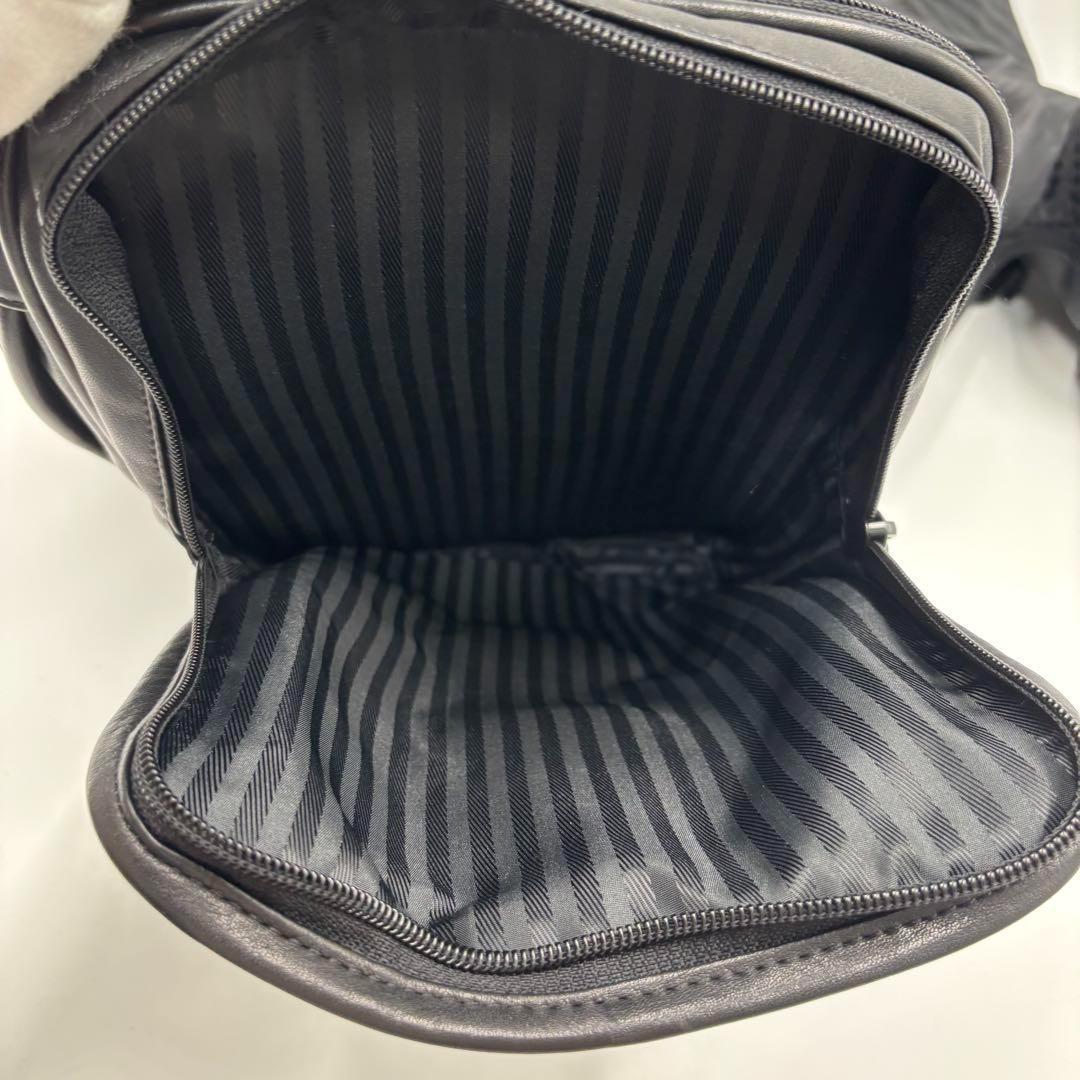 TUMI トゥミ 2way ボストンバッグ オールレザー ブラック 黒 大容量