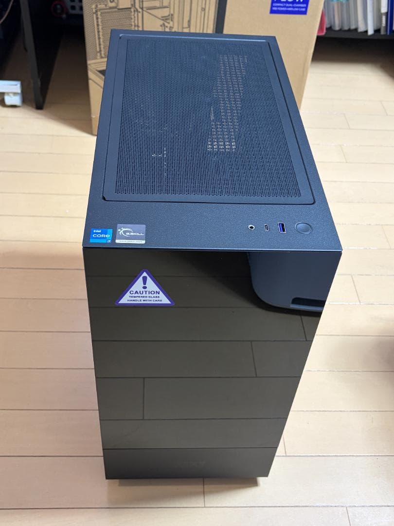 PCケース(自作PC用) NZXT H5 Elite Black + WonderSnail 120PWM