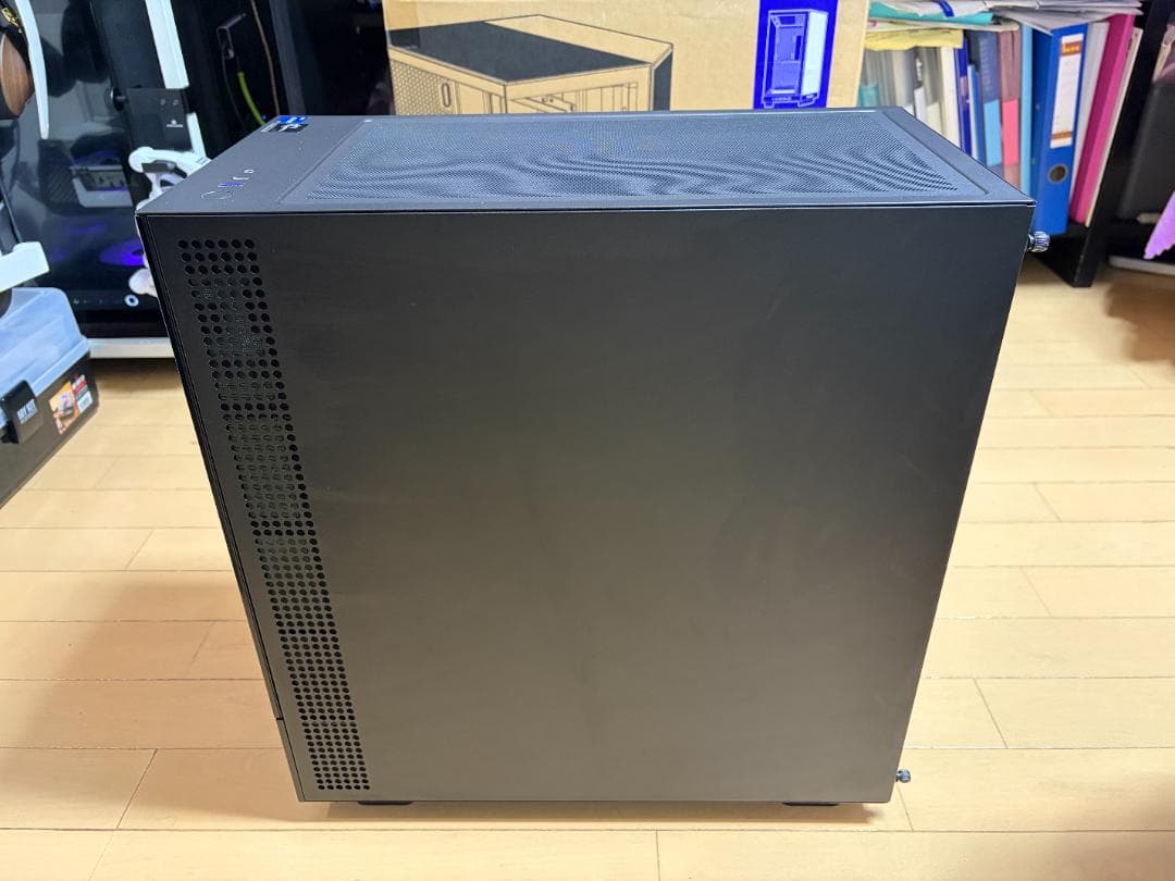 PCケース(自作PC用) NZXT H5 Elite Black + WonderSnail 120PWM