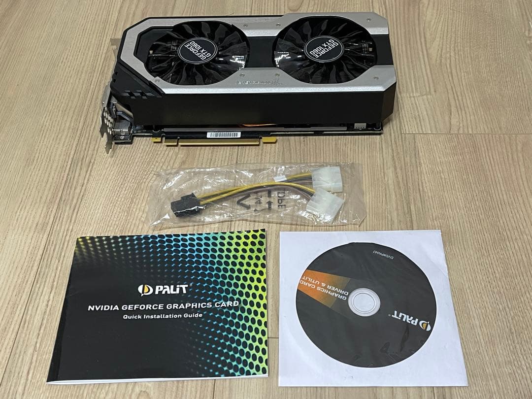 動作確認済 Palit GTX 1060 6GB Super JetStream