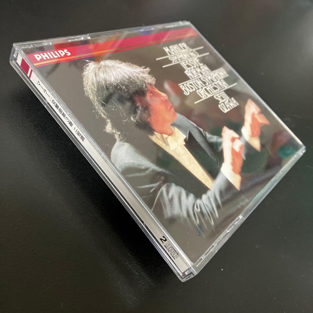 【売約済】小澤征爾&ボストン響／マーラー：交響曲第３番　2CD